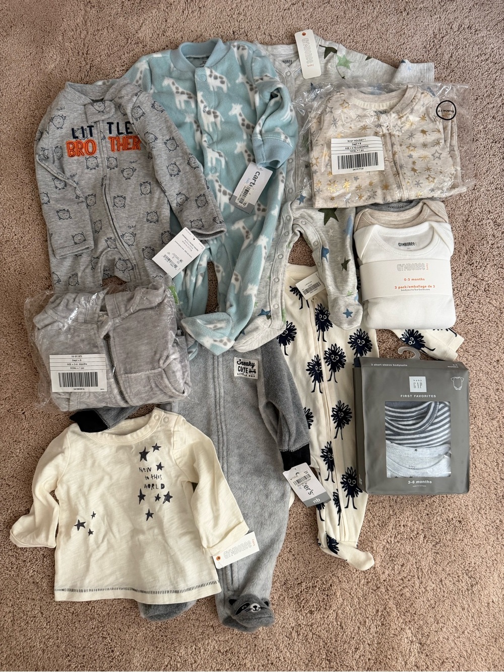 Gap, Gymboree, and Carters Baby Bundle